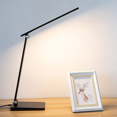 Lampe De Bureau Led Créative Pliable En Aluminium Avec Variateur Tactile-Lampe Veilleuse